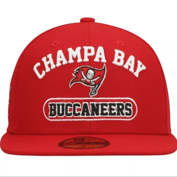 New Era 59FIFTY Tampa Bay Buccaneers Hat Cap NFL Superbowl Champa Bay Fitted - Picture 2 of 6